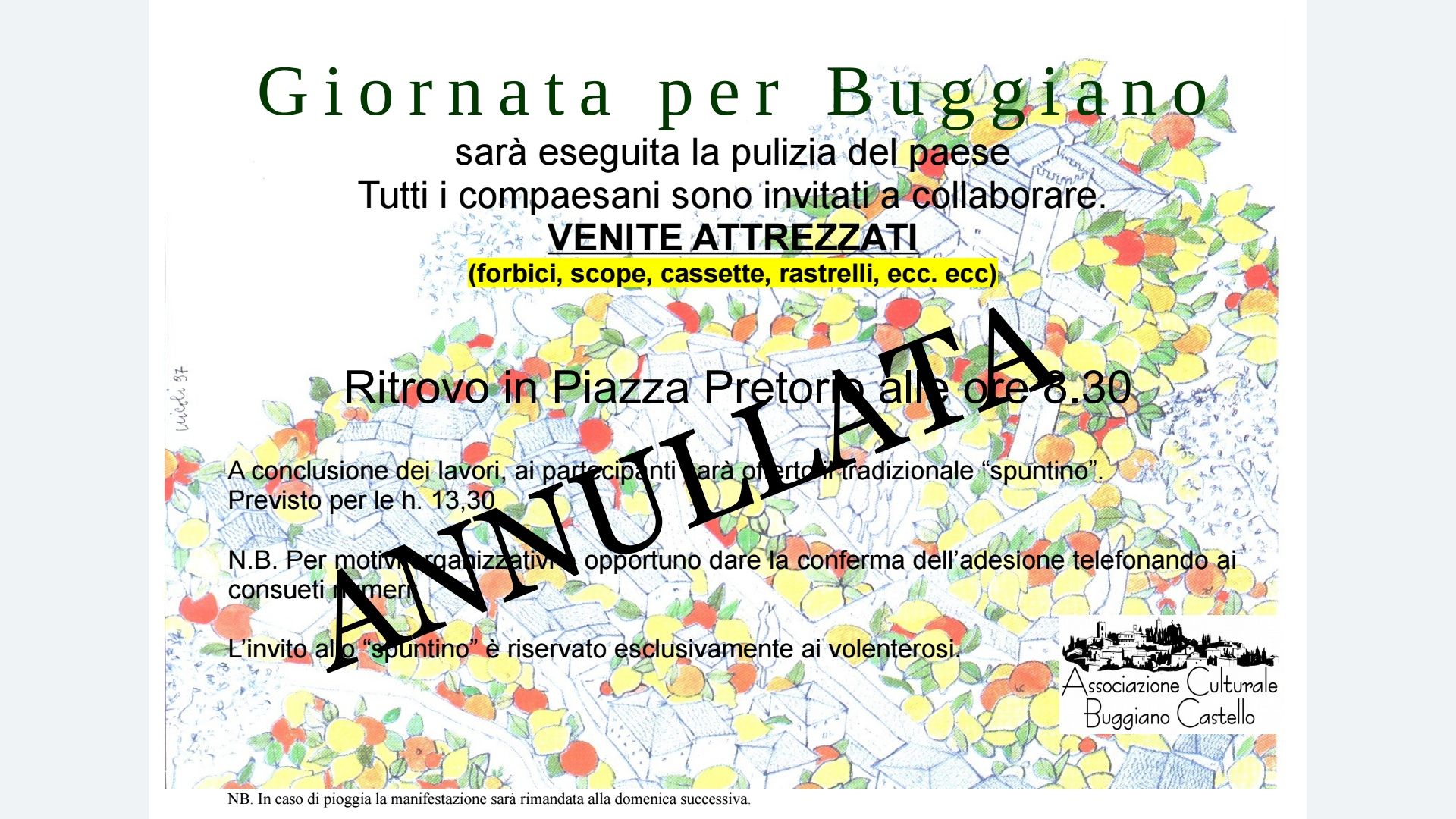 giornata per buggiano 2020